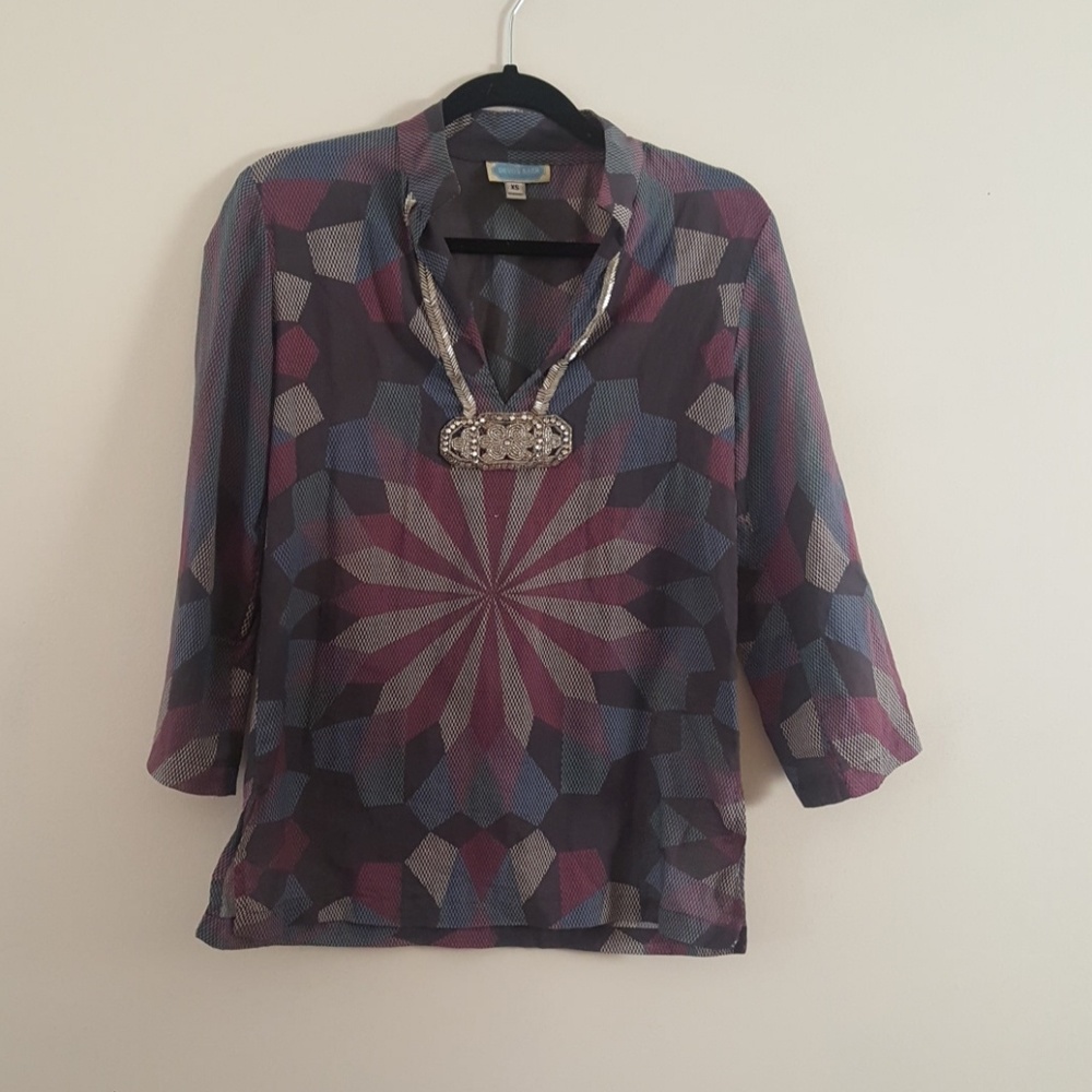 Devon Baer| blouse | beaded